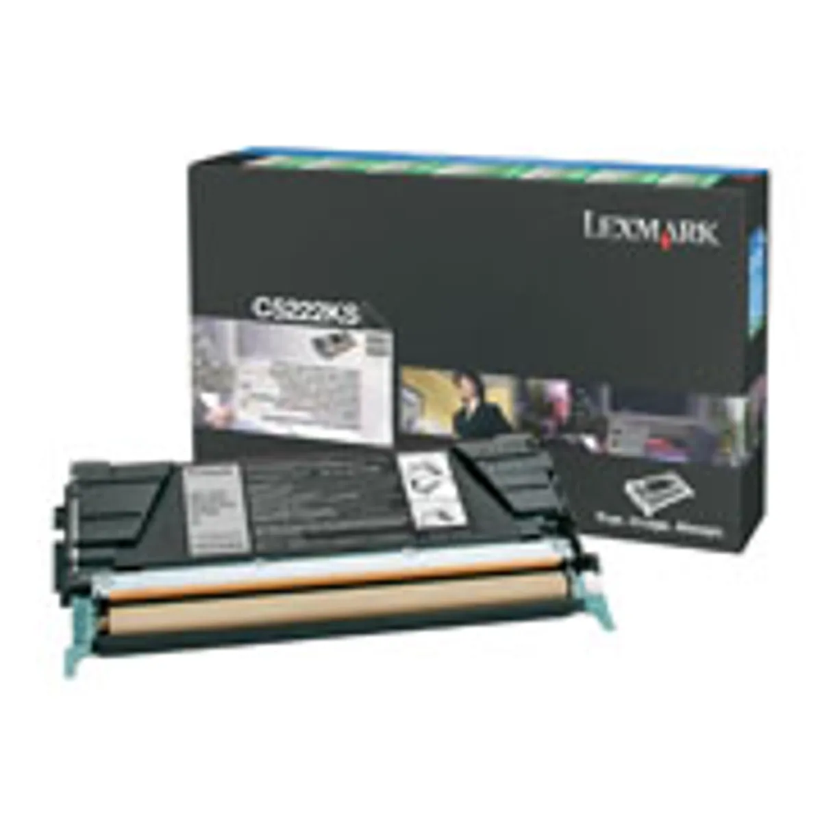Lexmark C522A3KG / 0C522A3KG Toner schwarz