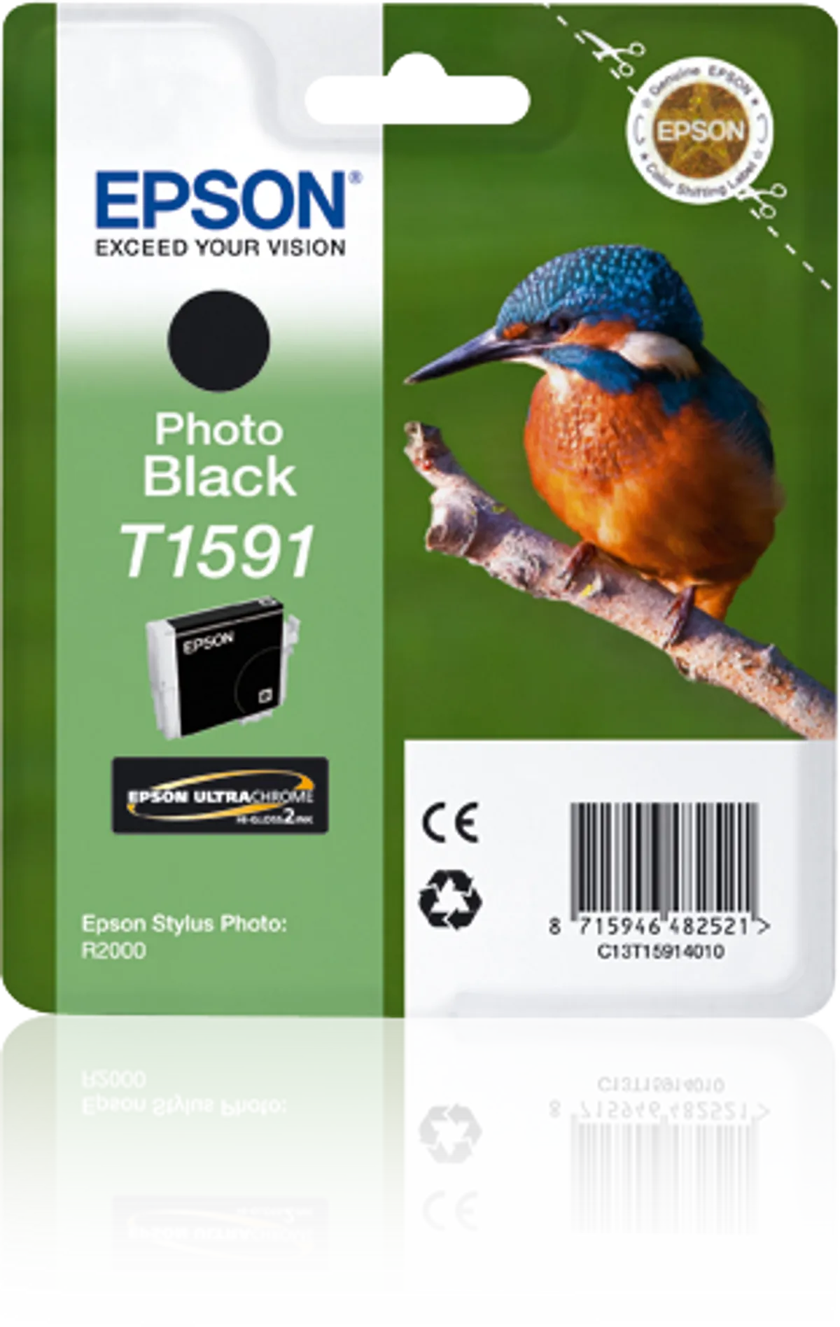 Epson T1591 / C13T15914010 Tinte photo schwarz