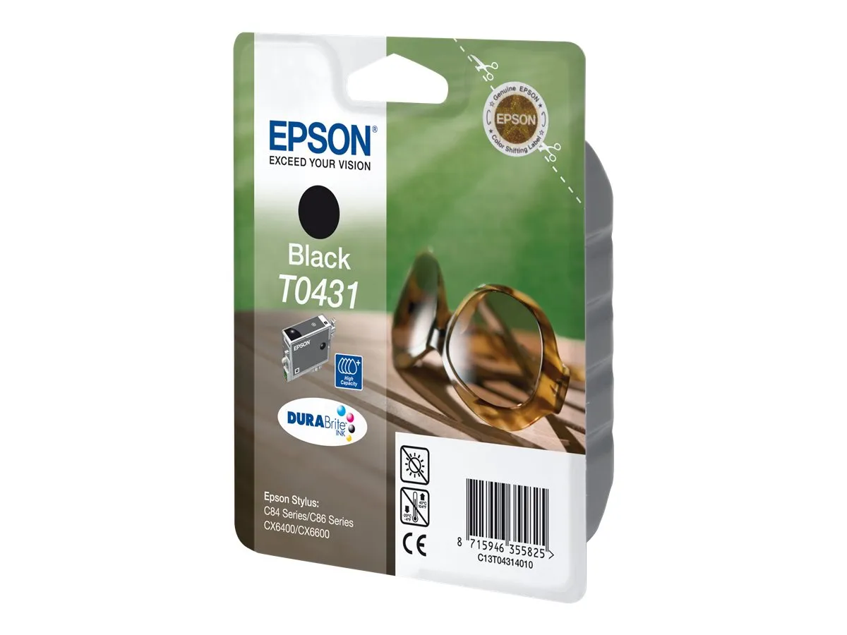 Epson T0431 / C13T04314010 Tinte schwarz