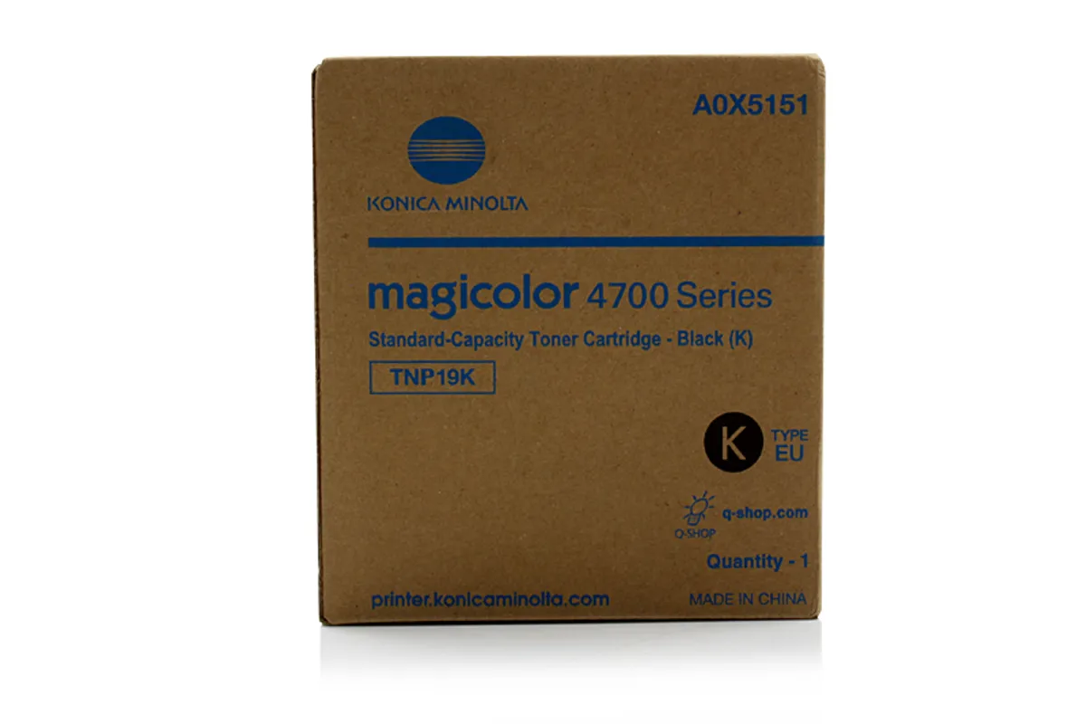 Konica Minolta TNP-19 K / A0X5151 Toner schwarz