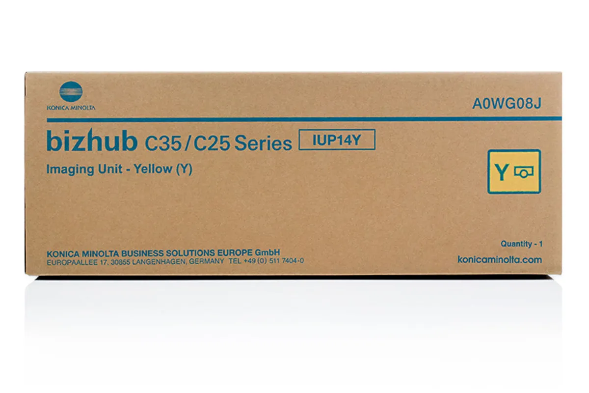 Konica Minolta IUP-14 Y / A0WG08J Trommel gelb
