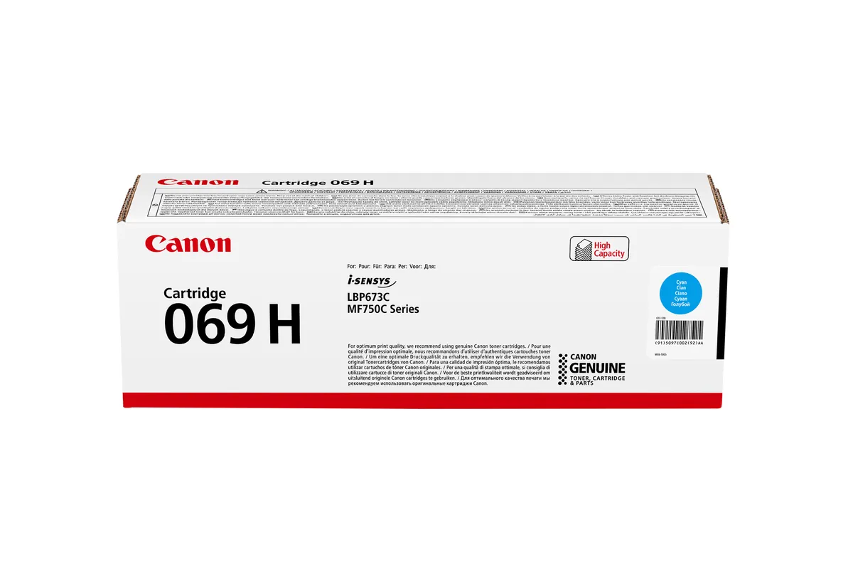 Canon 069H / 5097C002 / 5097C004 Toner cyan