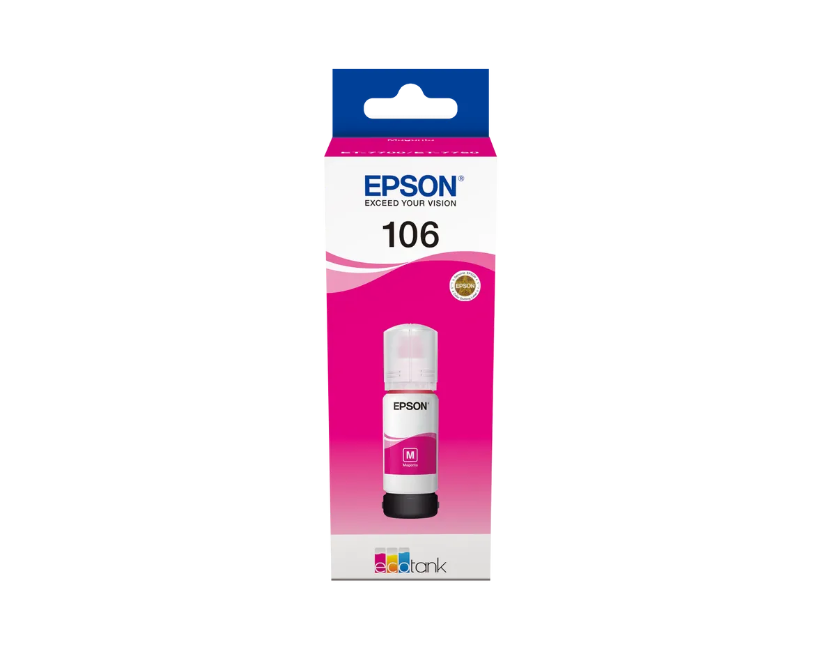 Epson 106 / T00R3 / C13T00R340 Tintenflasche magenta