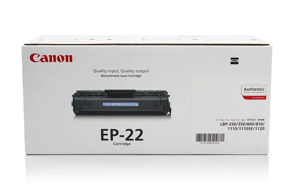 Canon EP-22 / 1550A003 / R94-2002-250 Toner schwarz