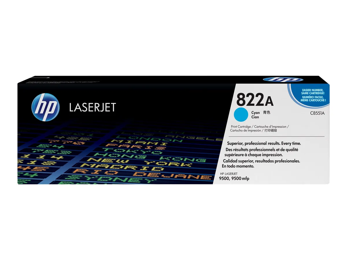 HP 822A / C8551A Toner cyan