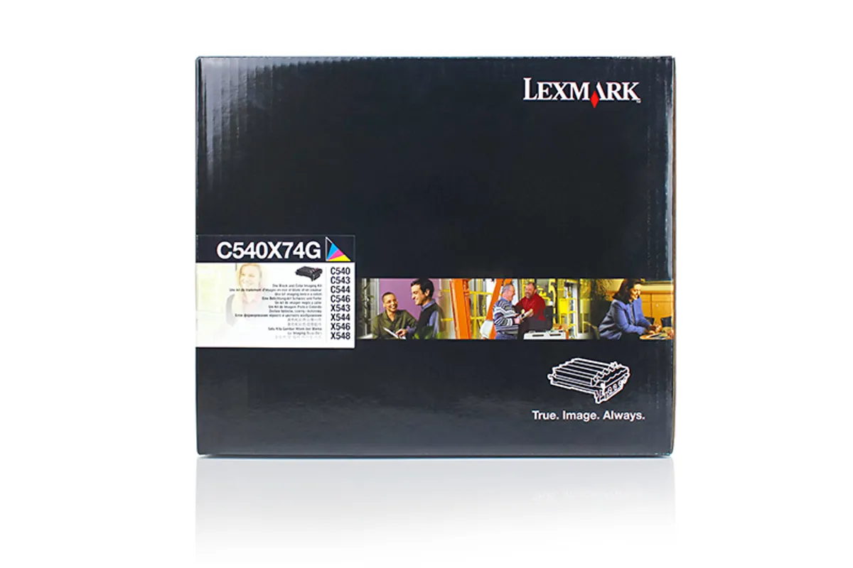Lexmark C540X74G / 0C540X74G Trommel Sparset schwarz, cyan, magenta, gelb (4 Stück)