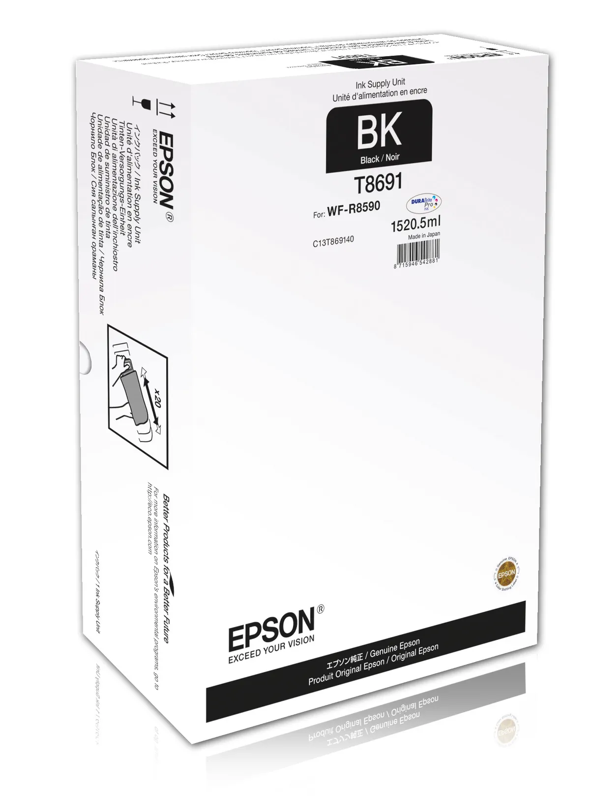 Epson T8691 / C13T869140 Tinte schwarz