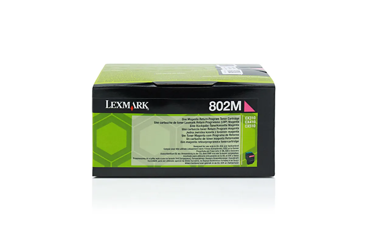 Lexmark 802M / 80C20M0 Toner magenta
