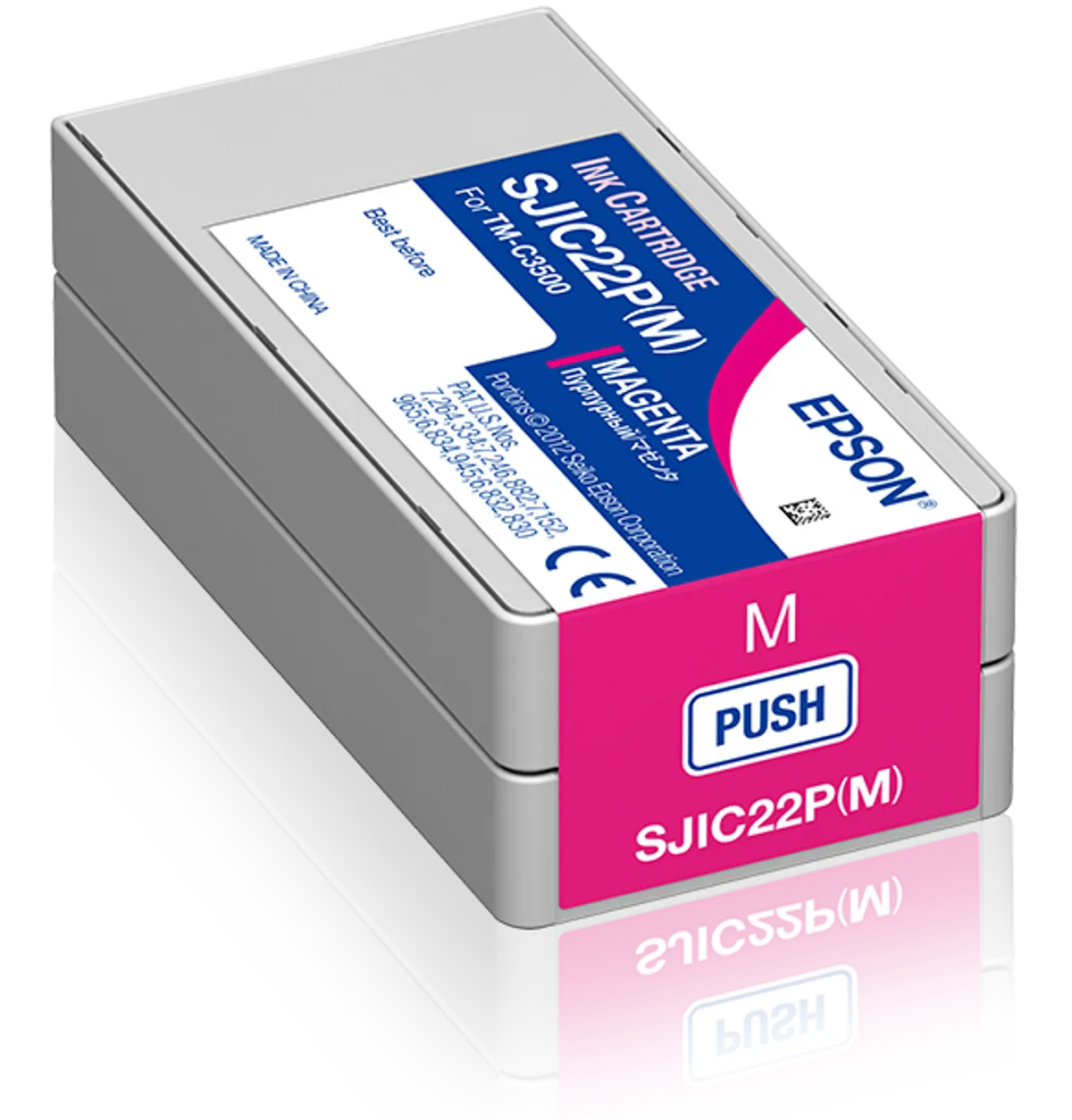 Epson SJIC22P(M) / S-JIC22P(M) / C33S020603 Tinte magenta