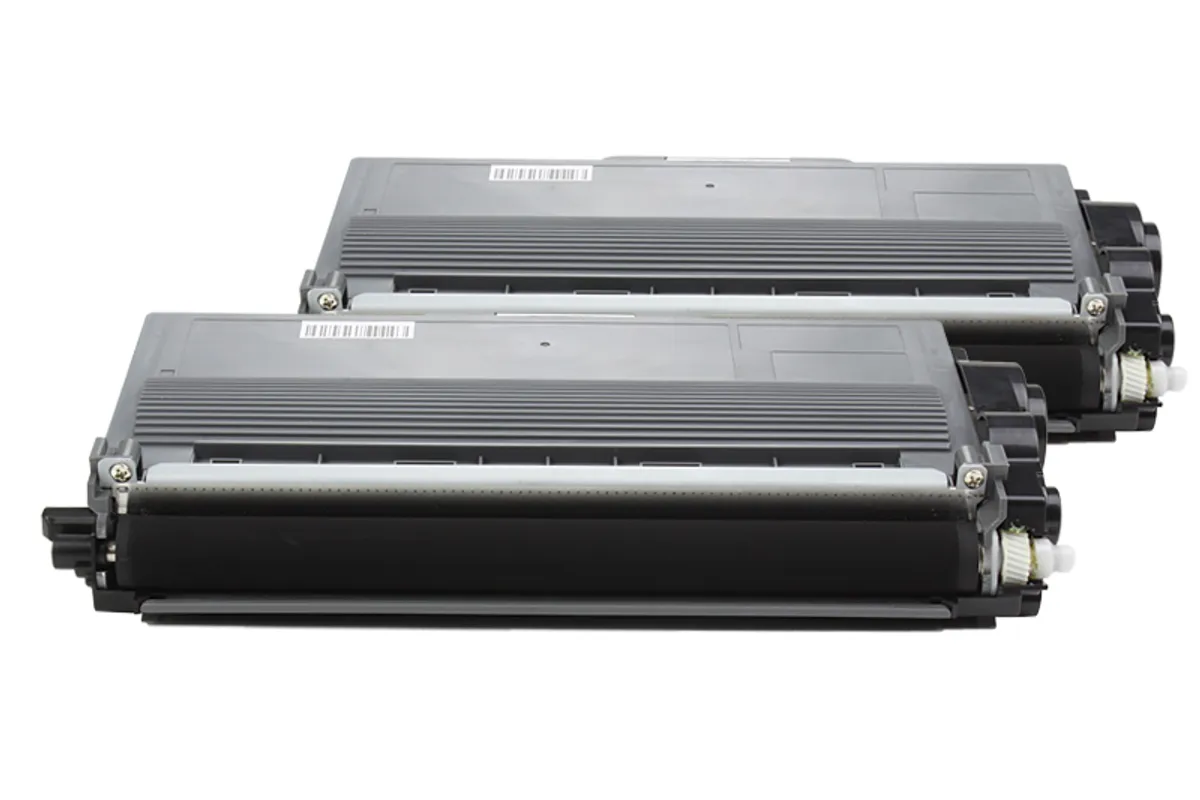 Toner Doppelpack kompatibel zu Brother TN-3380 / TN-3380TWIN / TN-33802PK schwarz  (2 Stück)