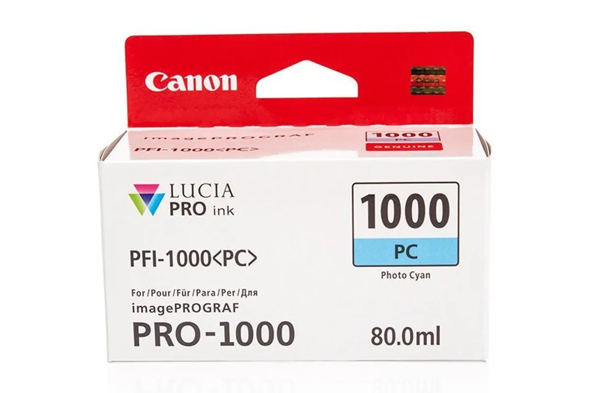 Canon PFI-1000 PC / 0550C001 Tinte photo cyan