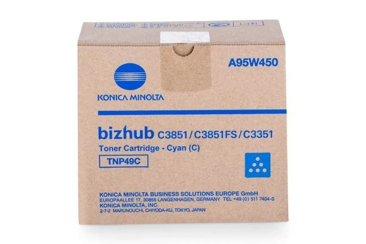 Konica Minolta TNP-49 C / A95W450 Toner cyan