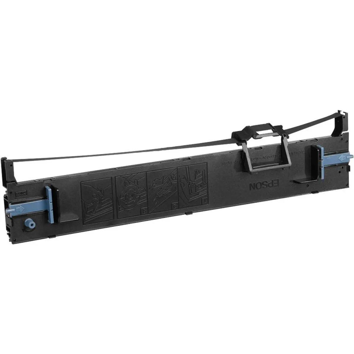 Epson S015657 / C13S015657 Farbband /Farbrolle schwarz (10000000 Zeichen)