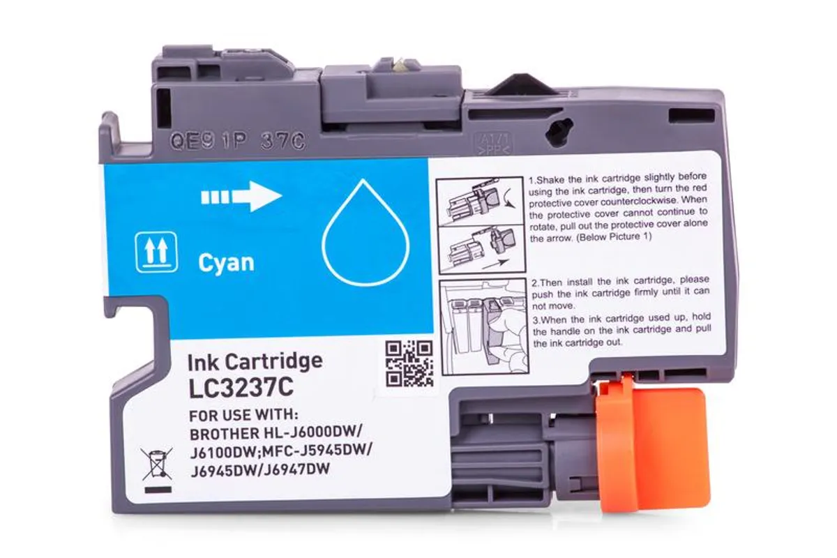 Tinte kompatibel zu Brother LC-3237C / LC-3239C cyan