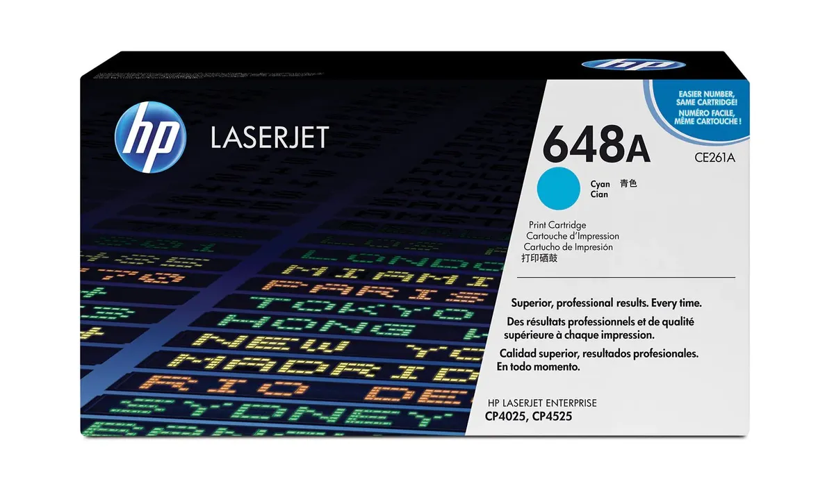 HP 648A / CE261A Toner cyan
