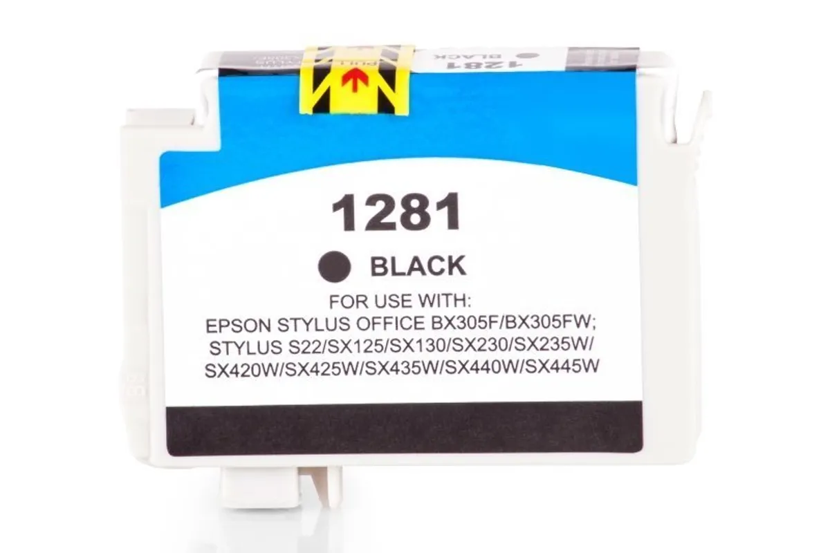 XL Tinte kompatibel zu Epson T1281 / C13T12814011 schwarz