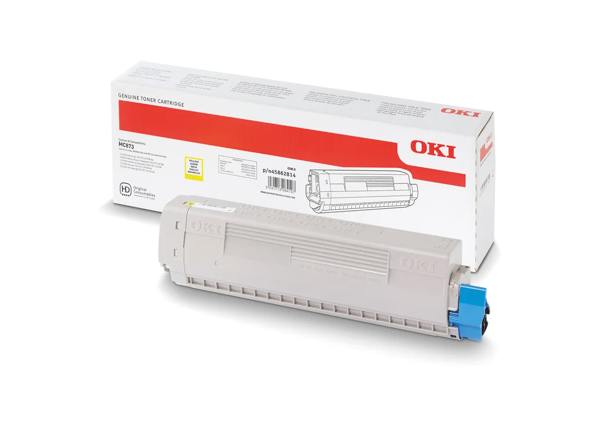 OKI 45862814 Toner gelb