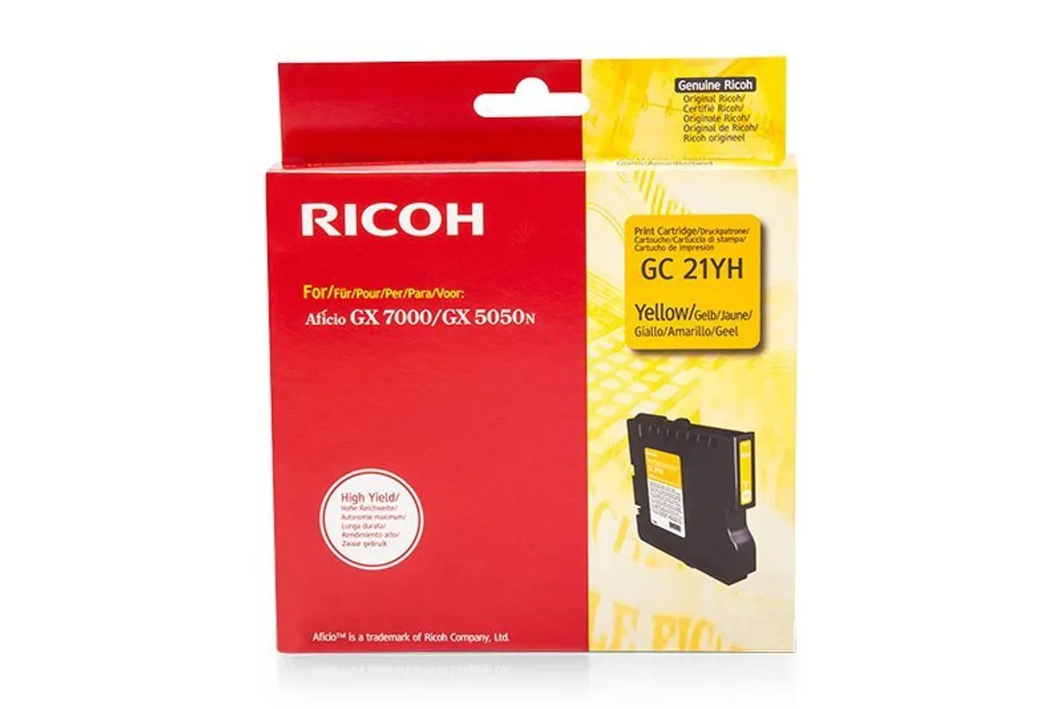 Ricoh GC-21 YH / 405539 / K203/03 Tinte gelb
