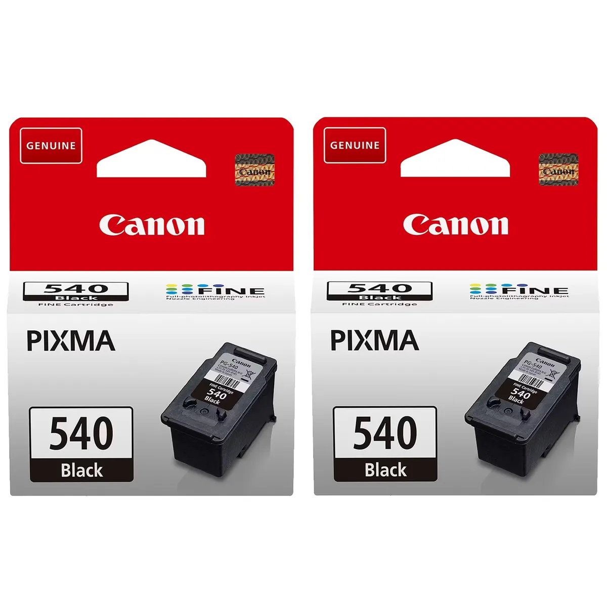 Canon PG-540 / 5225B001 Tinten Doppelpack schwarz (2 Stück)