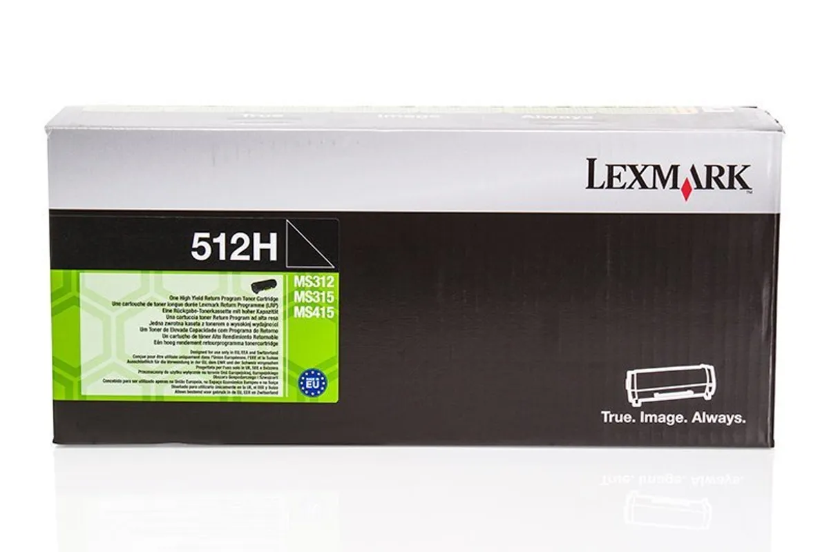 Lexmark 512HE / 51F2H00 Toner schwarz