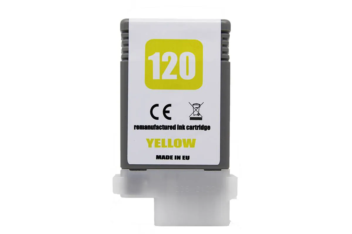Tinte kompatibel zu Canon PFI-120Y / 2888C001 gelb