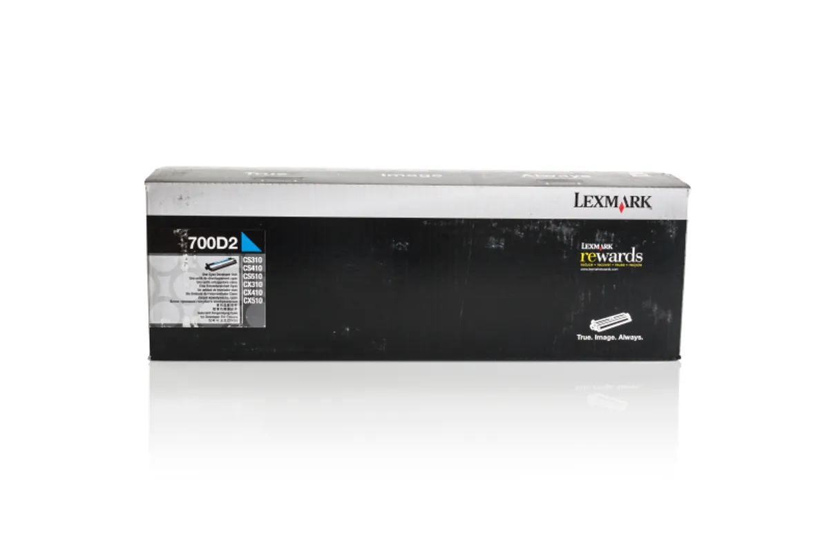 Lexmark 700D2 / 70C0D20 Entwickler cyan