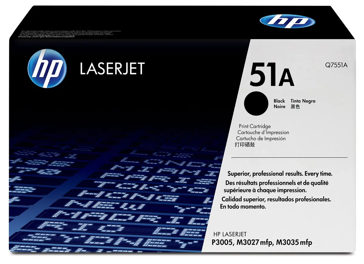 HP 51A / Q7551A Toner schwarz