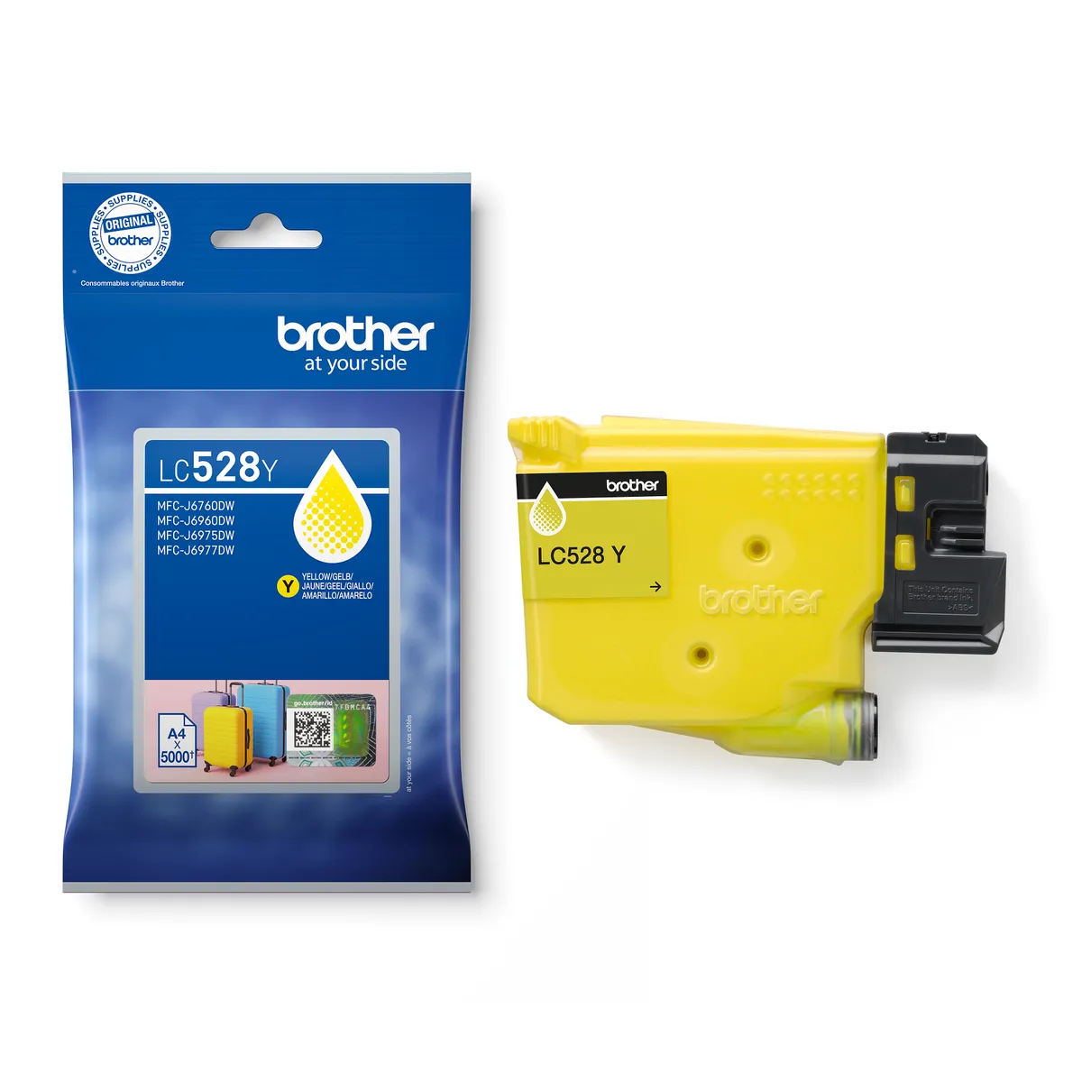 Brother LC-528 / LC-528Y Tinte gelb