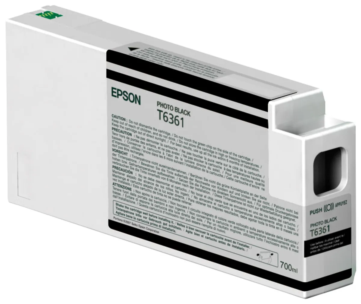 Epson T6361 / C13T636100 Tinte photo schwarz