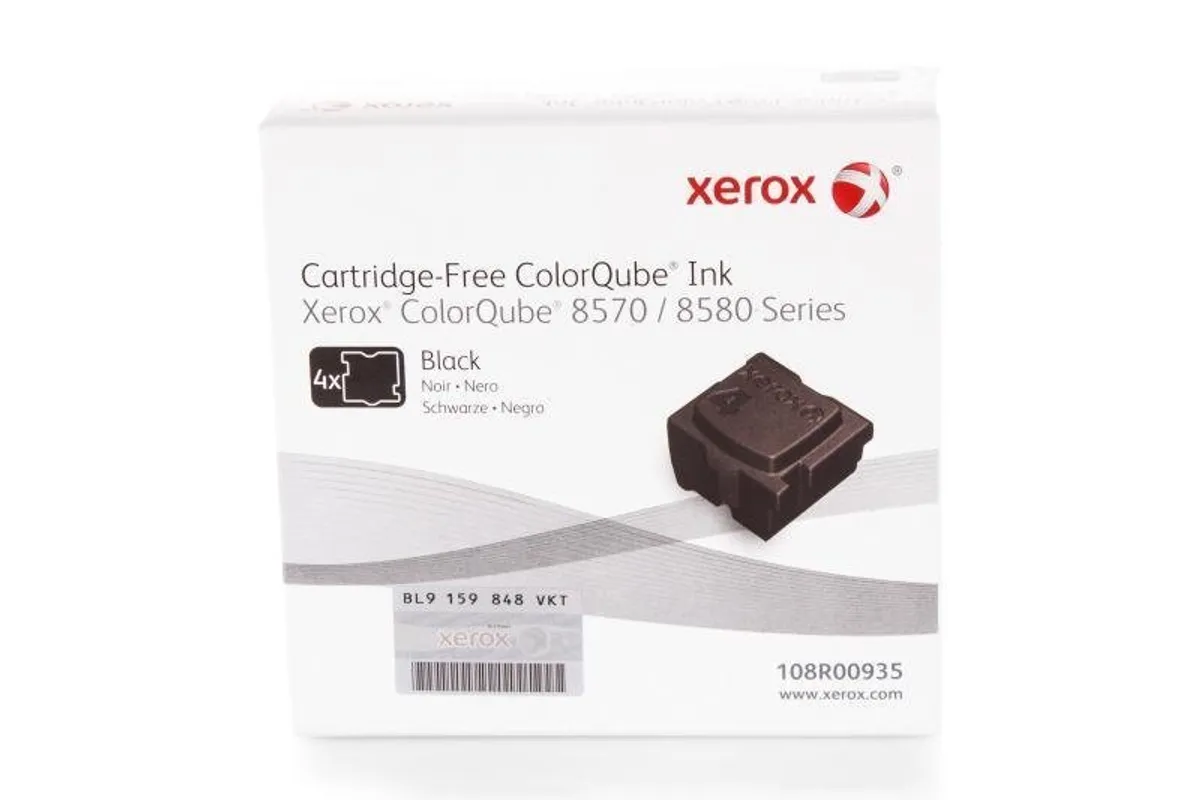 Xerox 108R00935 Festtinte Sparset schwarz (4 Stück)