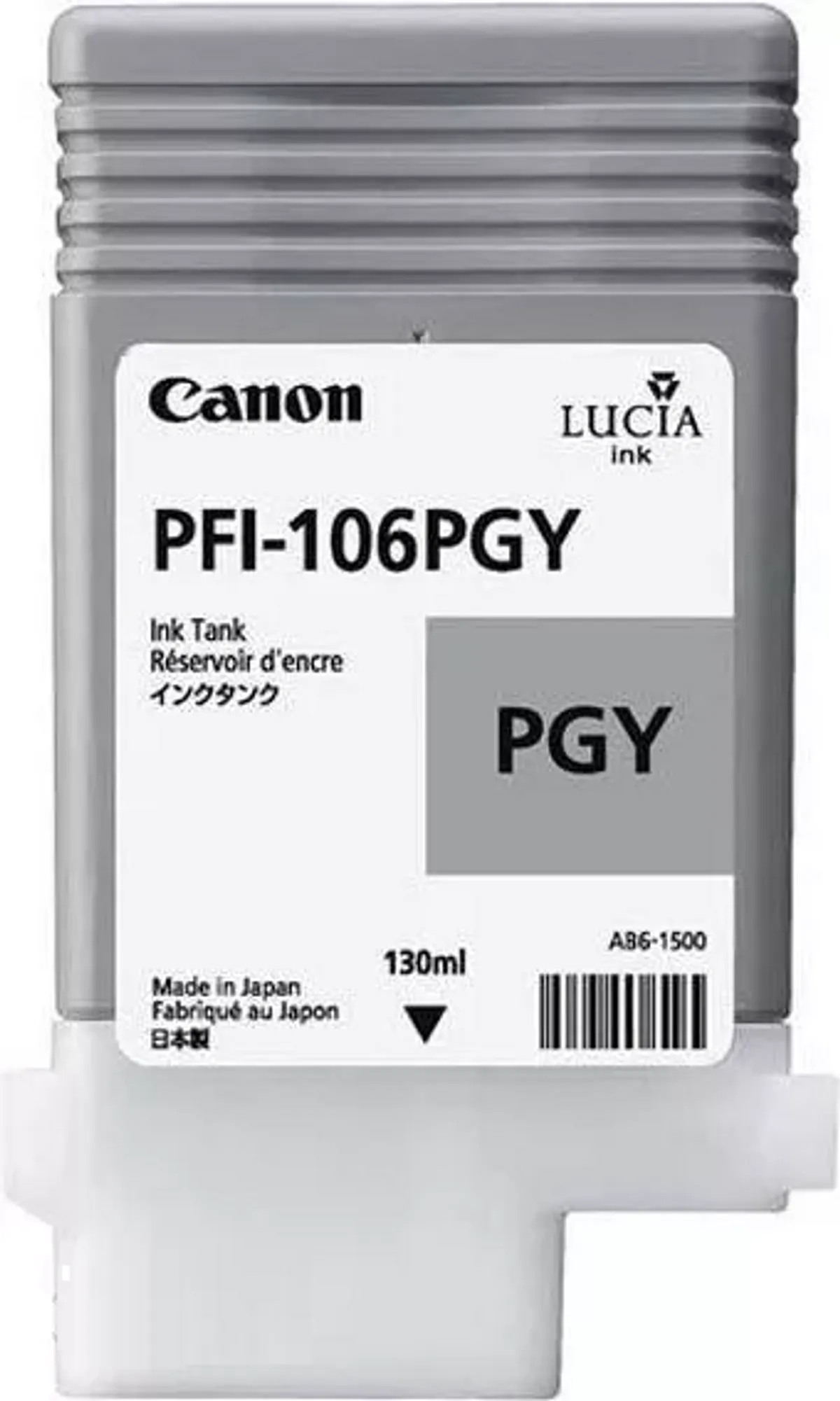 Canon PFI-106 PGY / 6631B001 Tinte photo grau