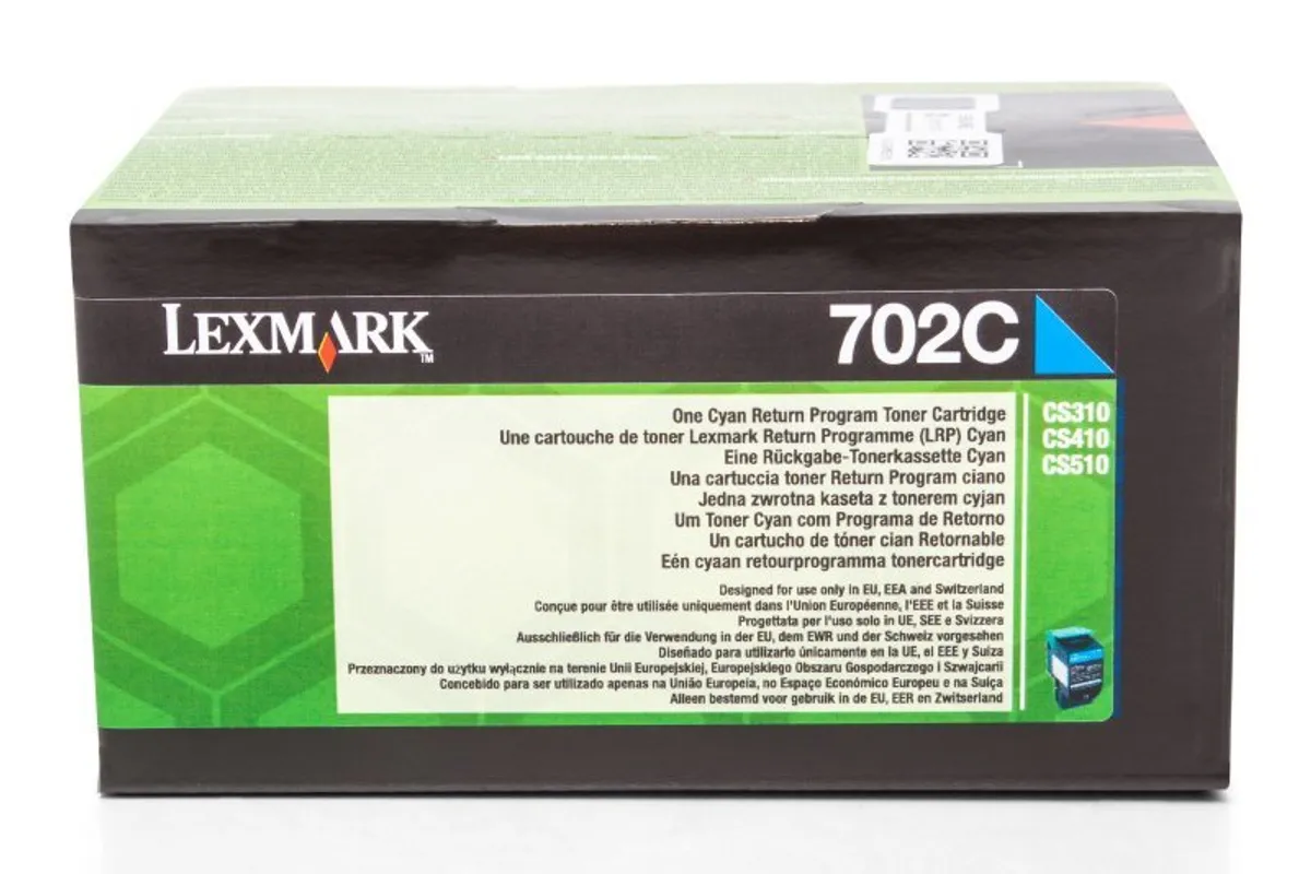 Lexmark 702C / 70C20C0 Toner cyan
