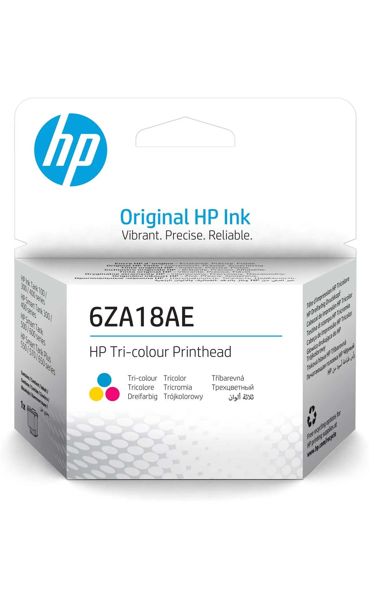 HP 6ZA18AE Druckkopf cyan, magenta, gelb