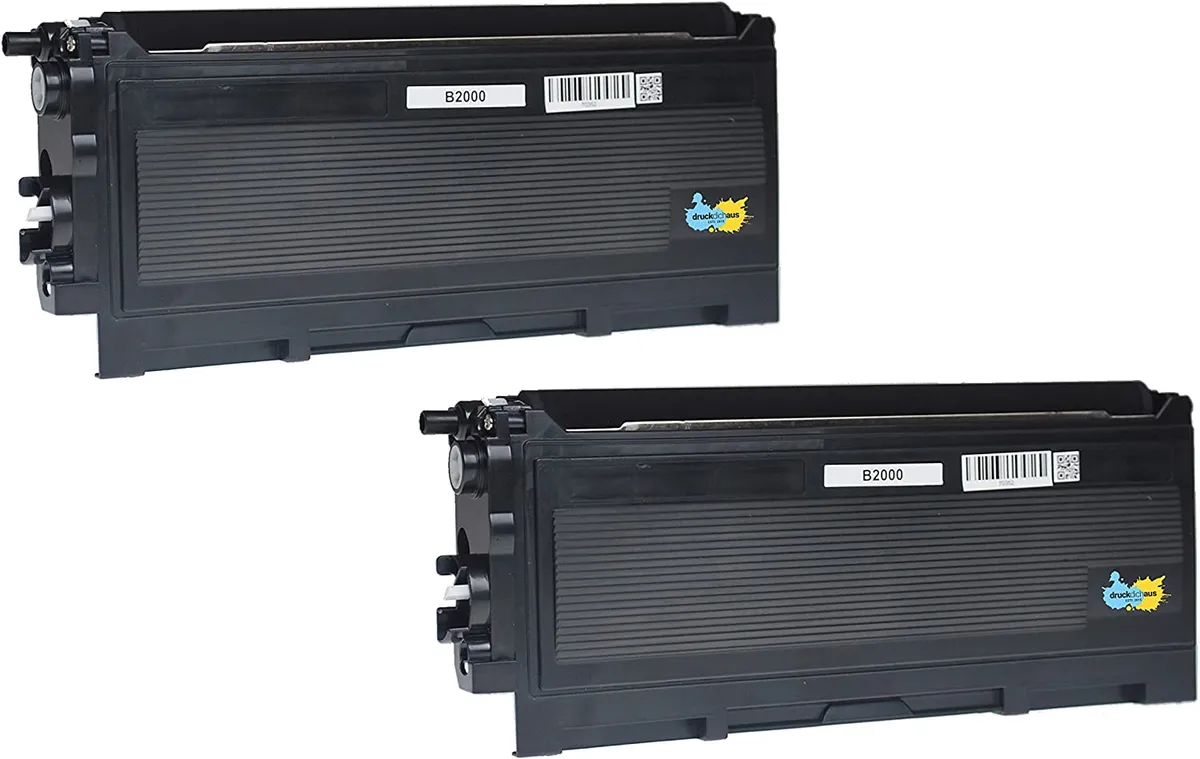 Toner Doppelpack kompatibel zu Brother TN-2000 schwarz  (2 Stück)