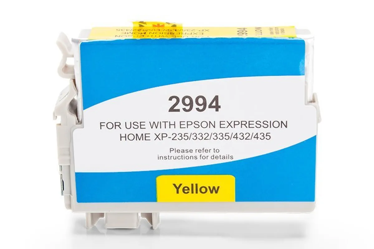 XL Tinte kompatibel zu Epson 29 / 29XL / T2984 / T2994 / C13T29844010 / C13T29944010 gelb
