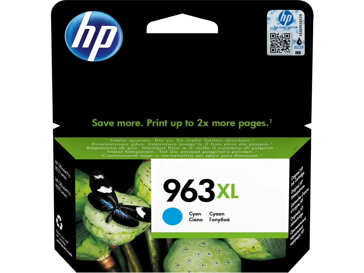 HP 963XL / 3JA27AE Tinte cyan