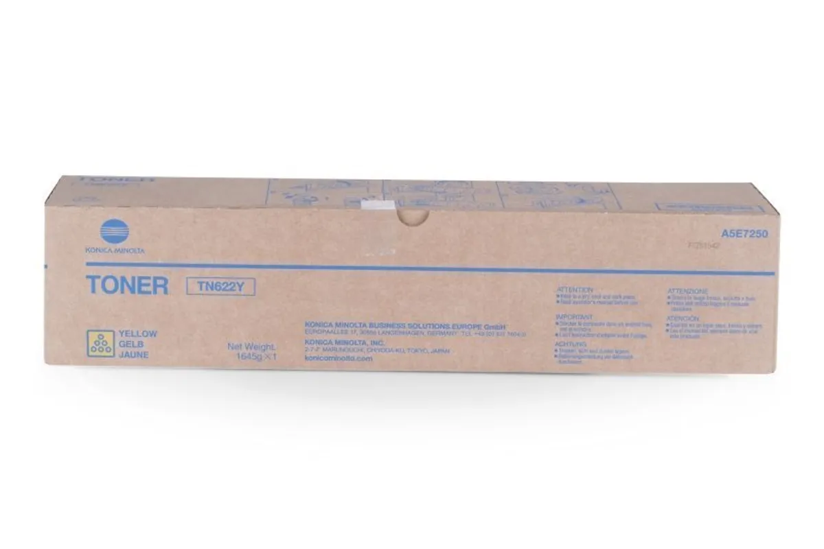 Konica Minolta TN-622 Y / A5E7250 Toner gelb