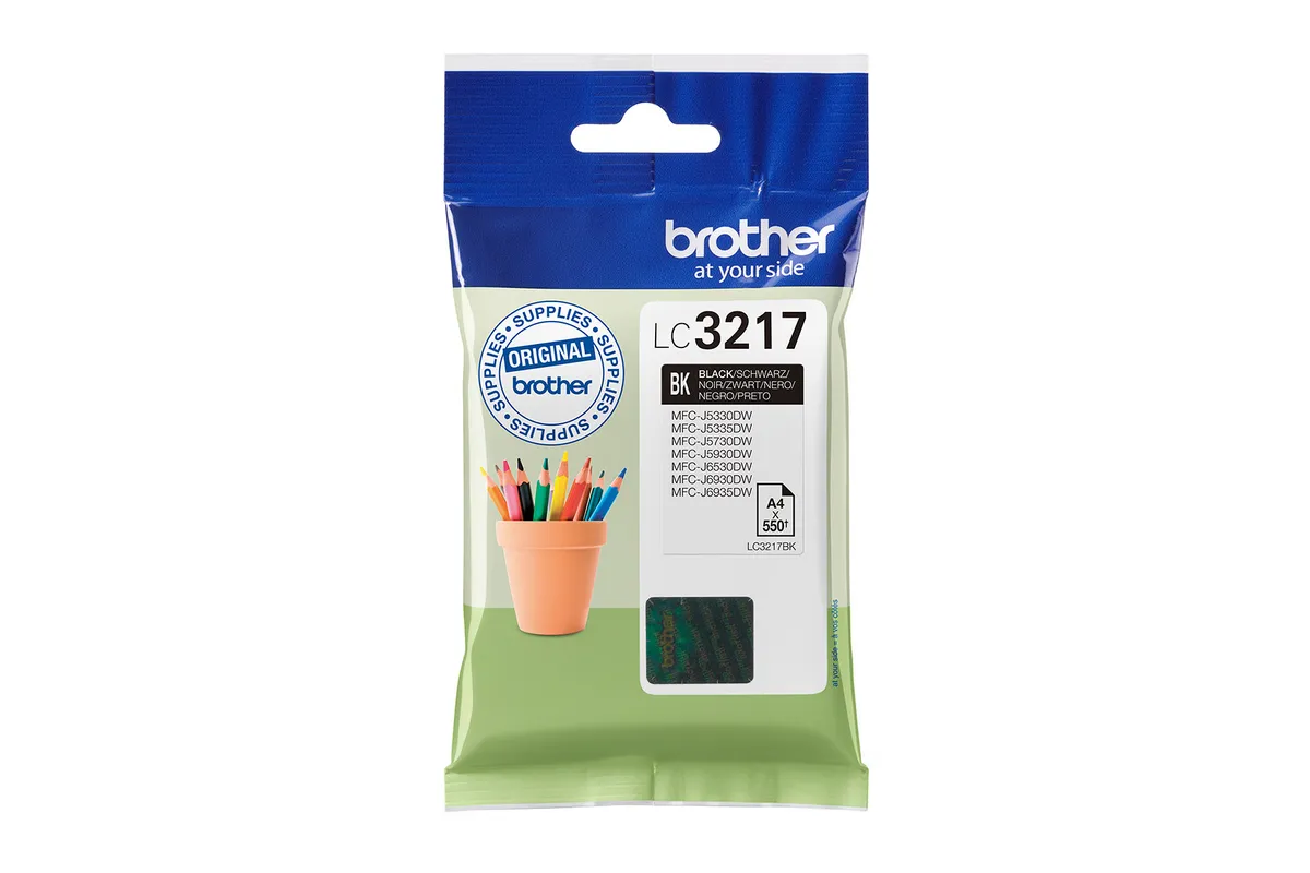 Brother LC-3217BK Tinte schwarz