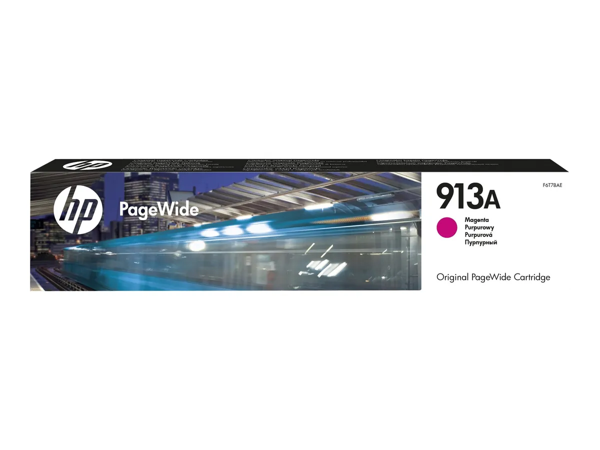 HP 913A / F6T78AE Tinte magenta HP 913A / F6T78AE Tinte magenta