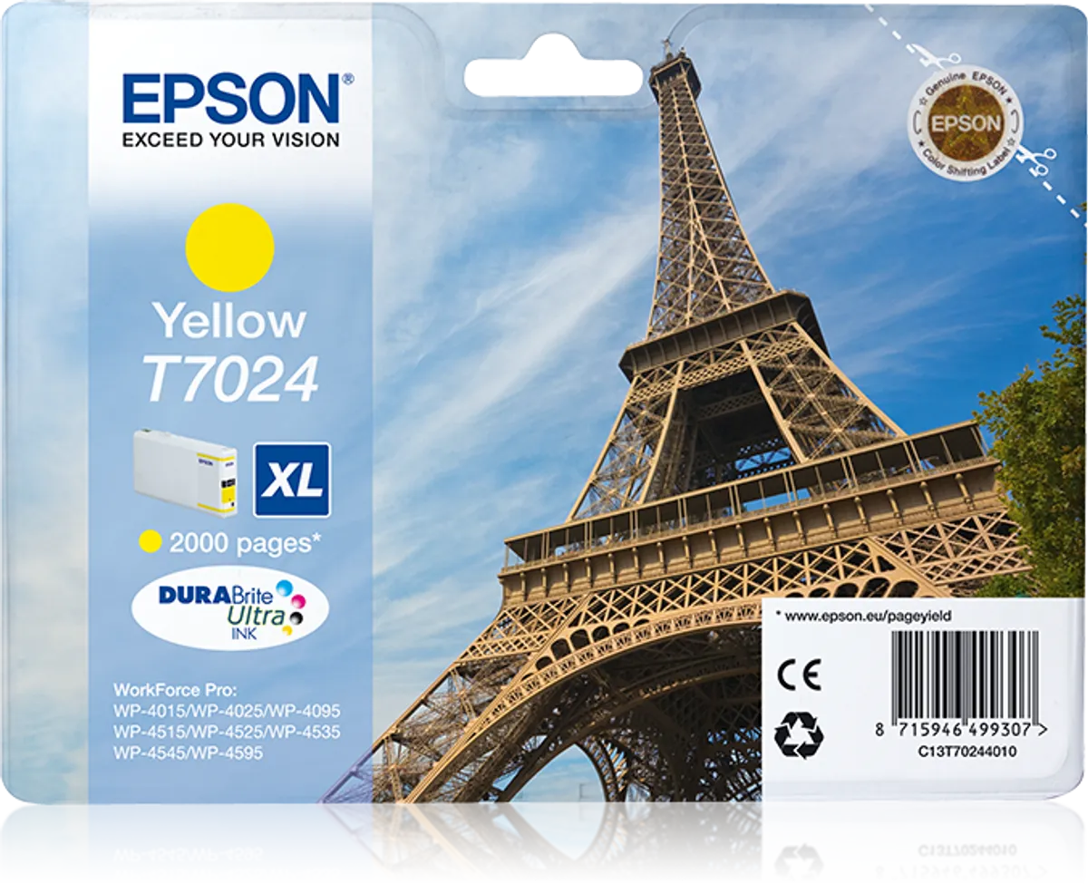 Epson T7024 / C13T70244010 Tinte gelb