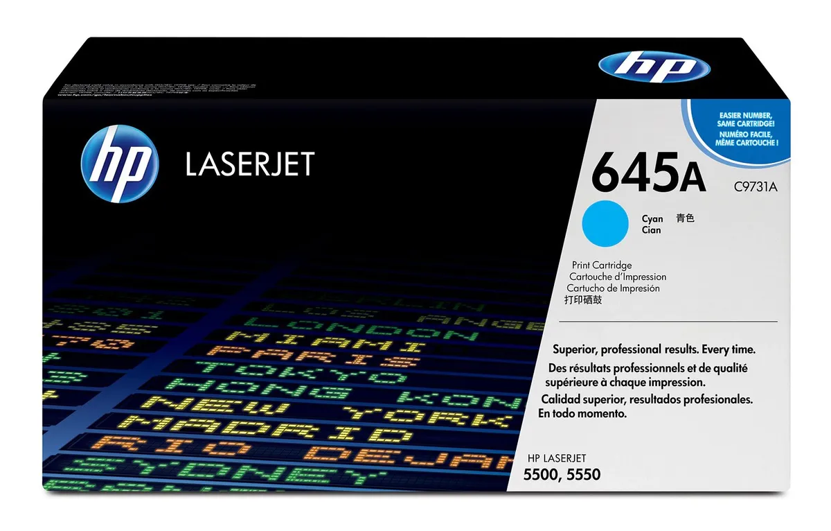 HP 645A / C9731A Toner cyan