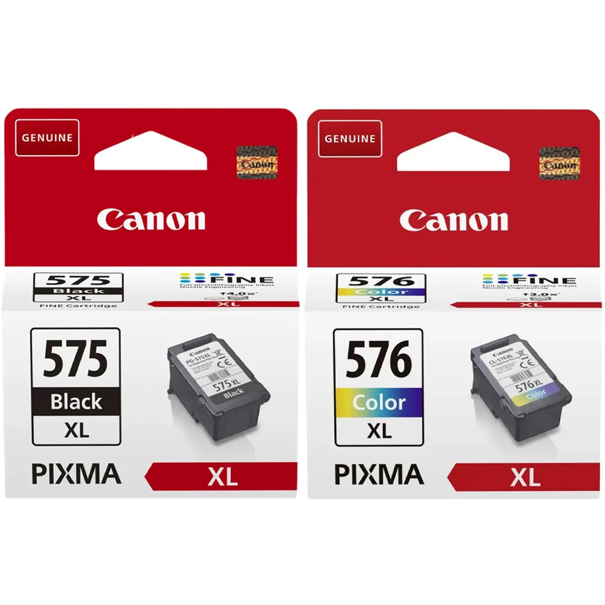 Canon PG-575XL & CL-576XL Tinte schwarz, color