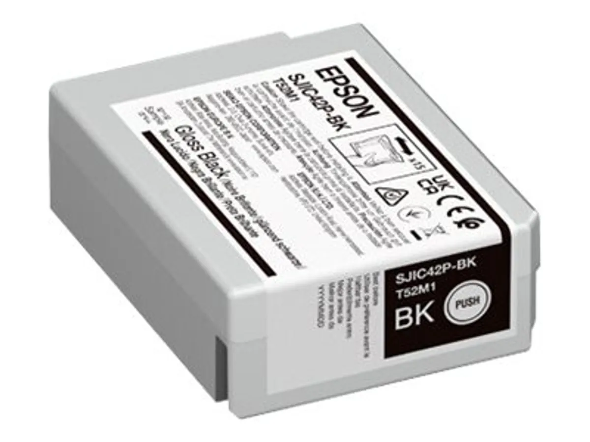 Epson S-JIC42P-BK / T52M1 / C13T52M140 Tinte schwarz