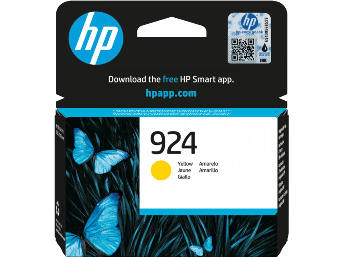 HP 924 / 4K0U5NE Tinte gelb