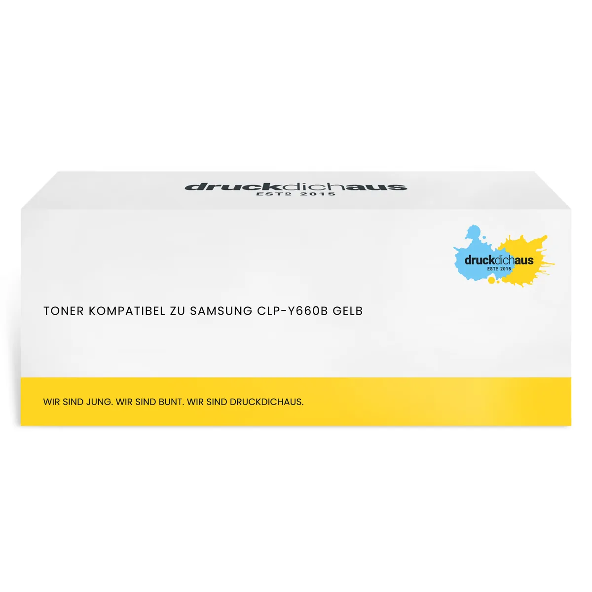 Toner kompatibel zu Samsung CLP-Y660B gelb