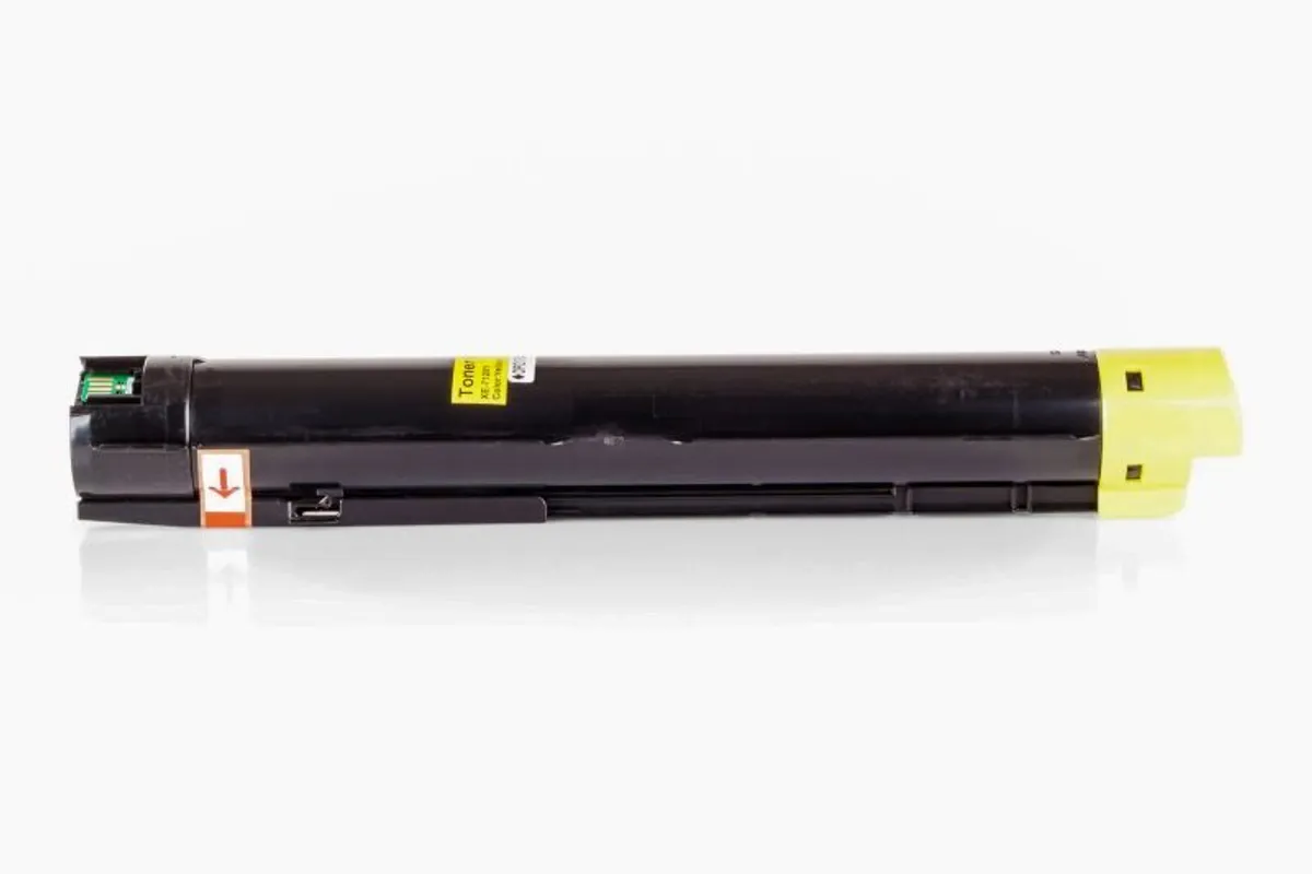 Toner kompatibel zu Xerox Phaser 7120 / 006R01458 gelb