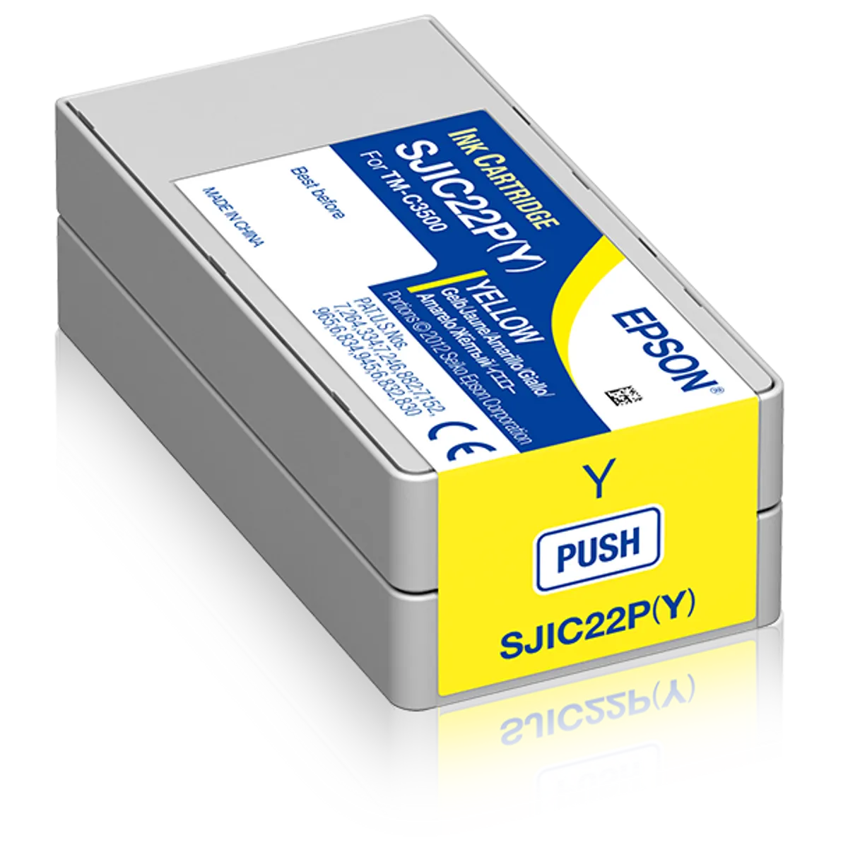 Epson SJIC22P(Y) / S-JIC22P(Y) / C33S020604 Tinte gelb
