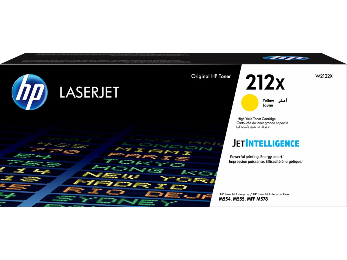 HP 212X / W2122X Toner gelb