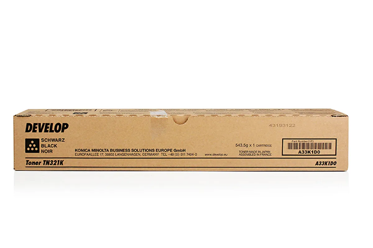 Develop TN-321 K / A33K1D0 Toner schwarz