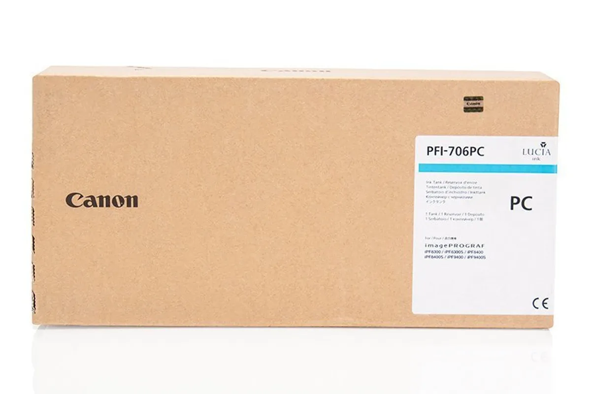Canon PFI-706 PC / 6685B001 Tinte photo cyan